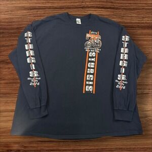 Sturgis Black Hills Rally 2016‎ Anniversary Long Sleeve Motorcycle T-Shirt